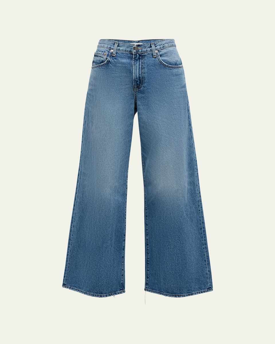 Tiny Dancer Wide-Leg Denim Jeans